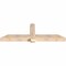 Ekena Millwork Eugene Smooth Timber Gable Bracket, Douglas Fir, 72"W x 24"H x 5 1/2"D x 5 1/2"F, 8/12 Pitch GBW072X24X0606EUG00SDF - alternate 5